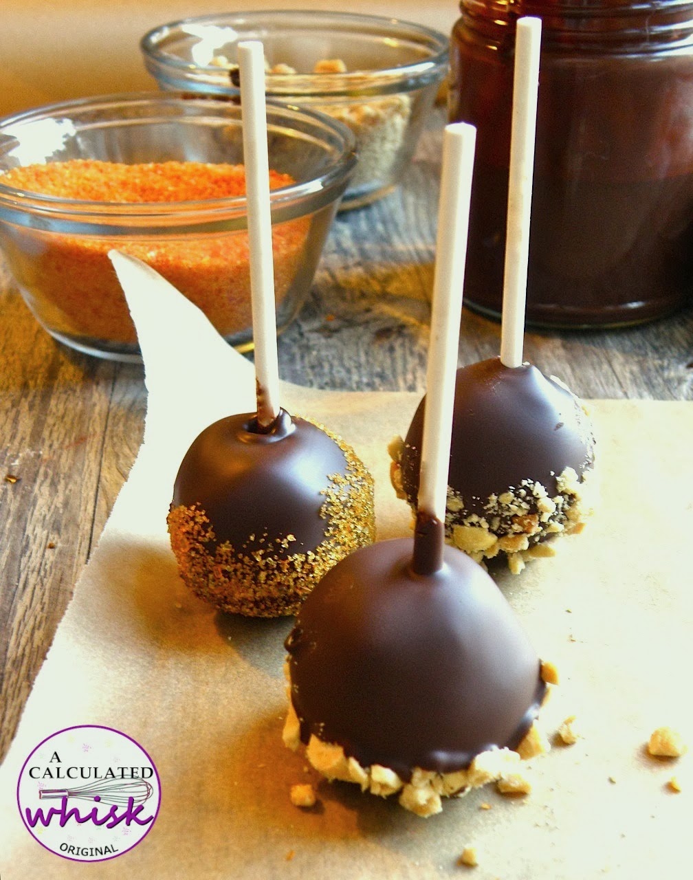 Peanut Butter Cookie Dough Cake Pops (Glutenfree) A