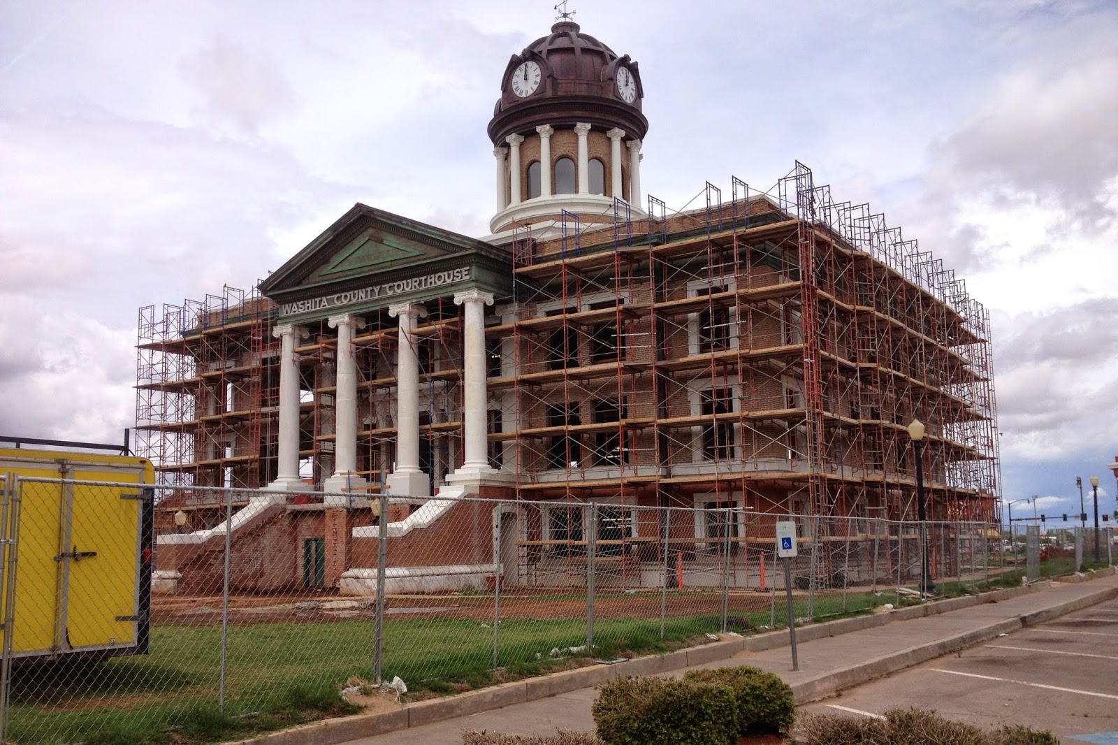 Tillman County Chronicles Washita County Courthouse