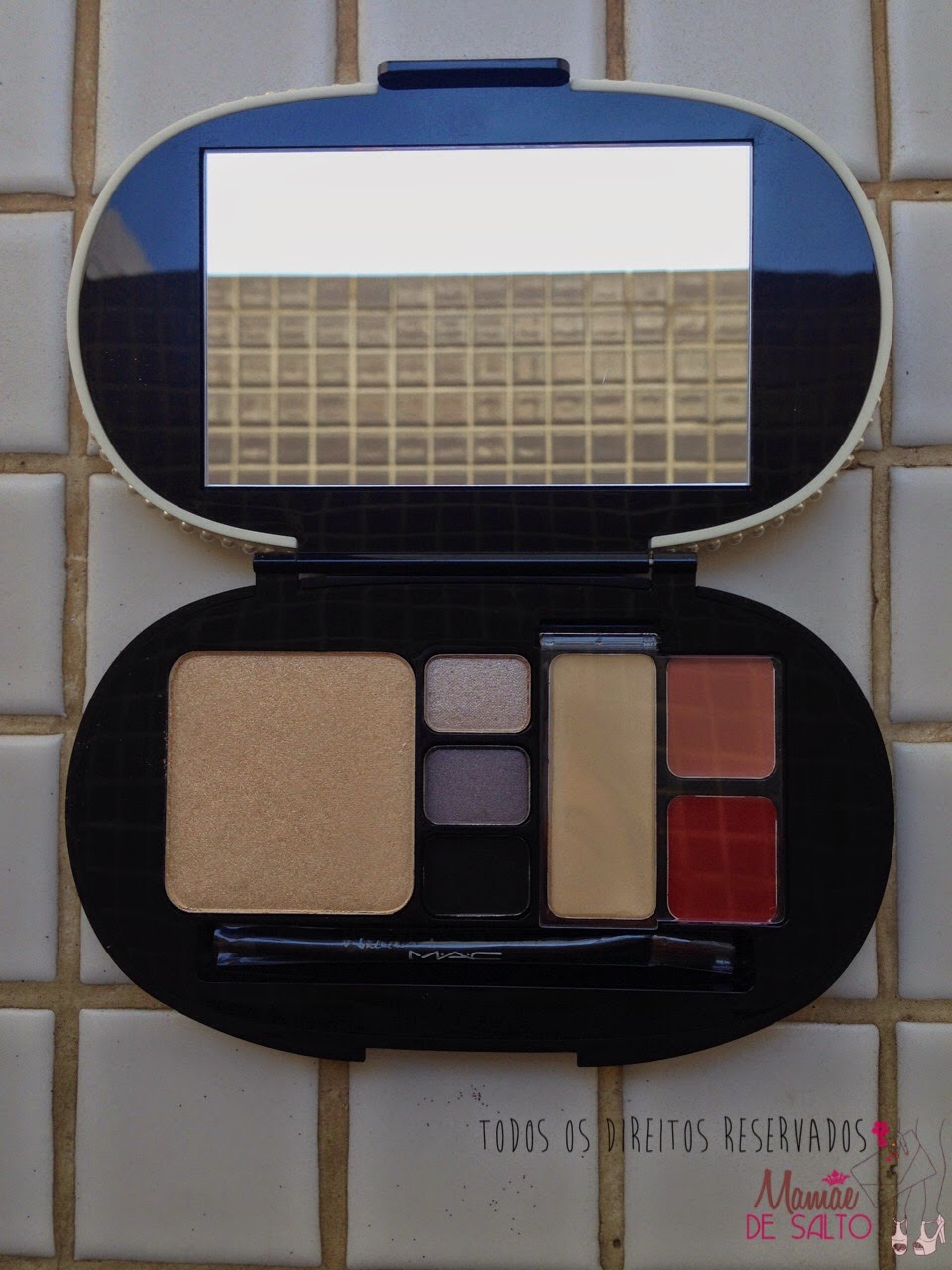 Coleção MAC Heirloom Mix keepsakes face