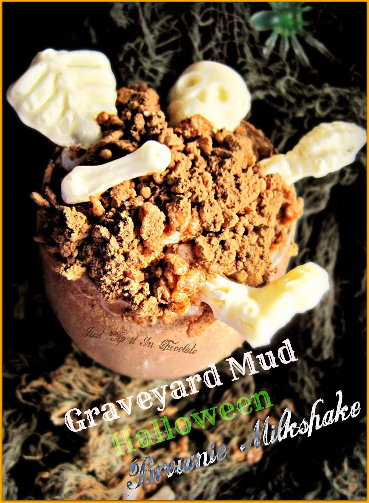 Just Dip It In Chocolate: Graveyard Mud Halloween Brownie Milkshake Recipe