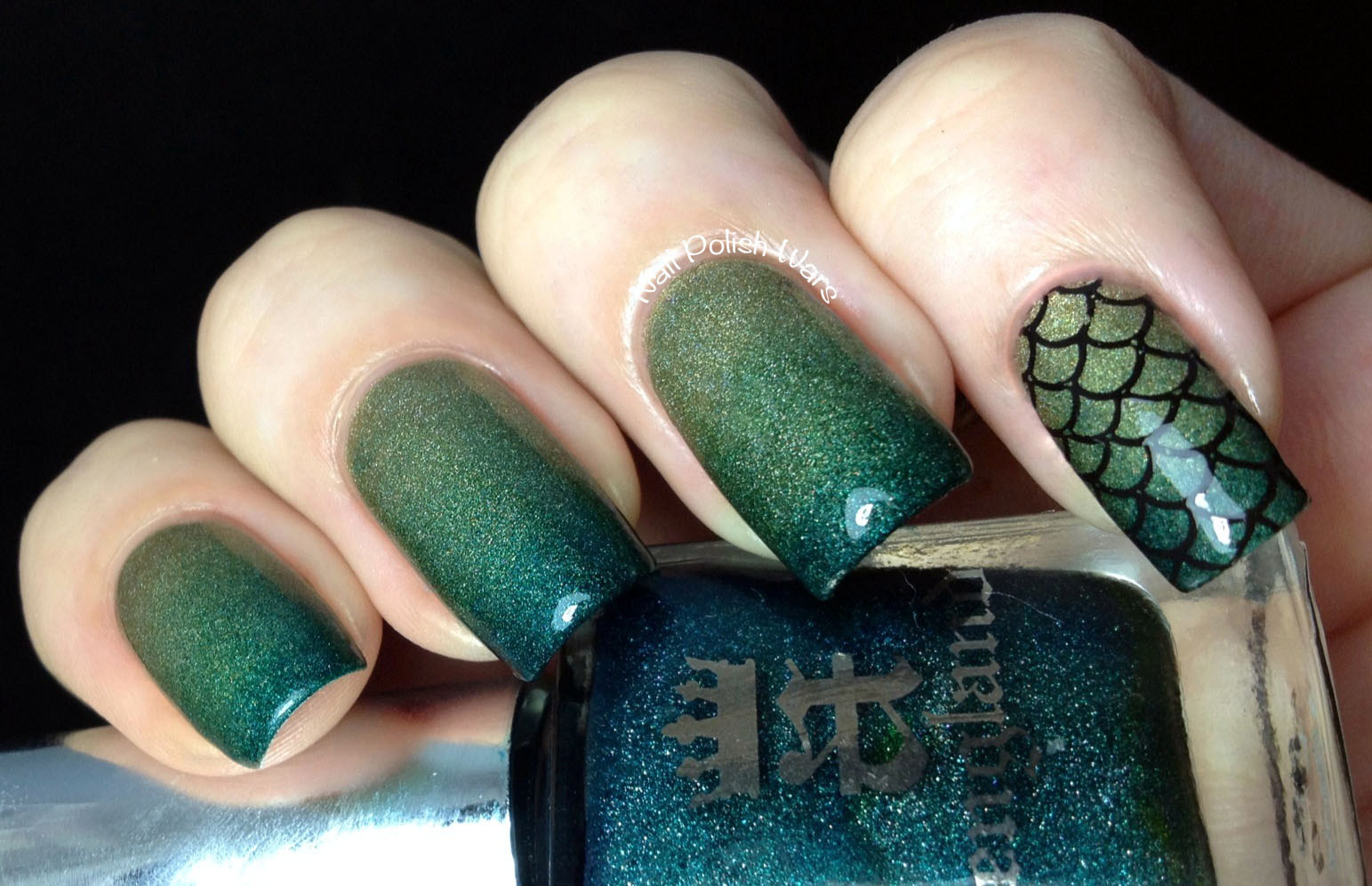 Nail Polish Wars Dragon Scales
