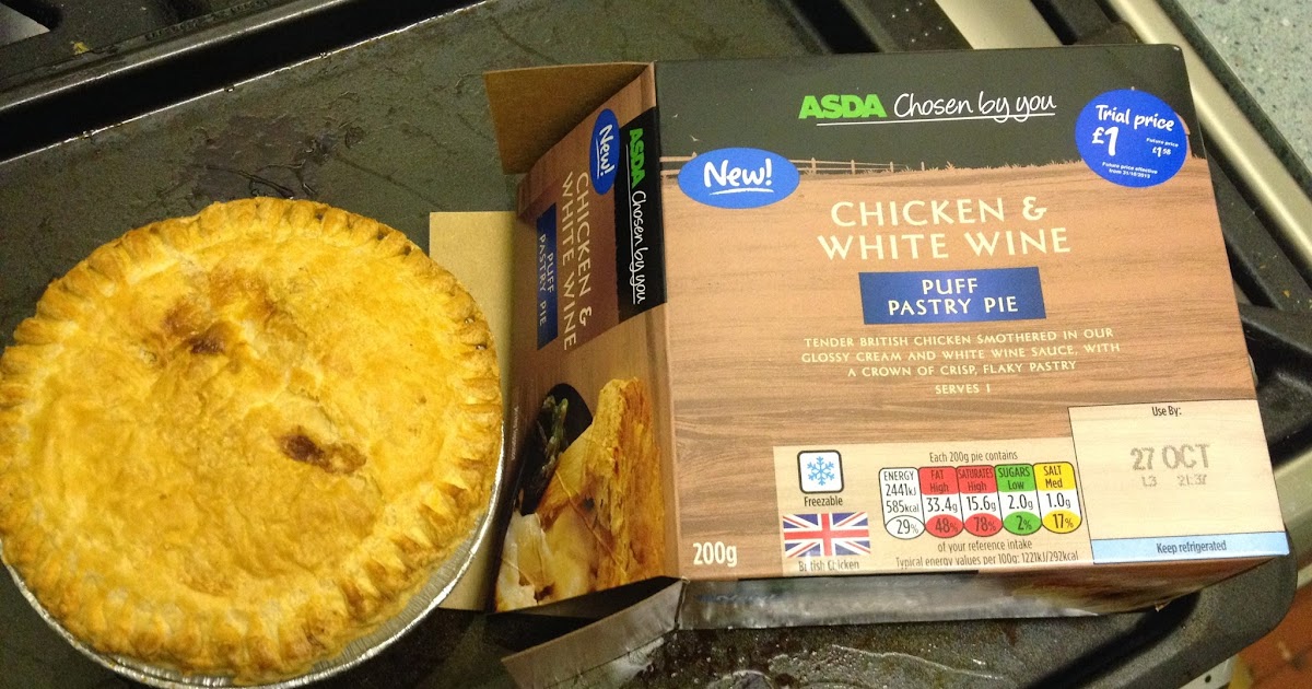 FOODSTUFF FINDS Asda Puff Pastry Pies New Flavours (Asda) [by NLi10]