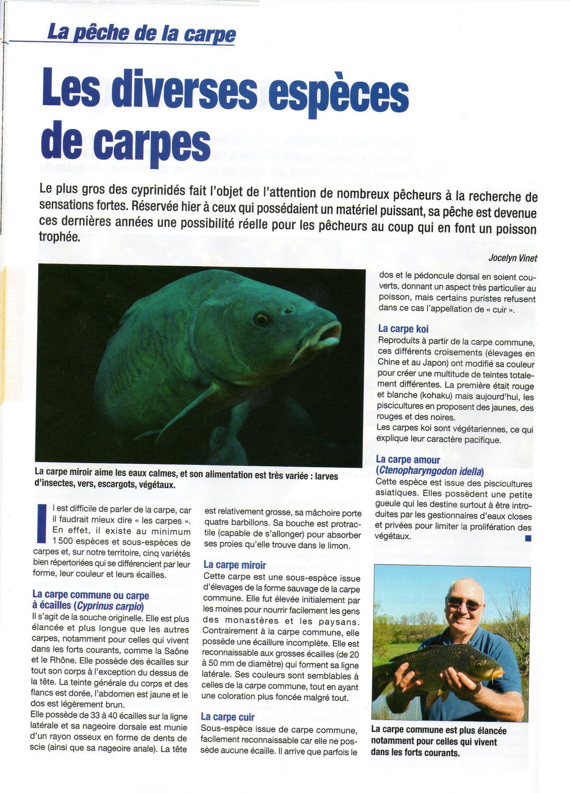 Eh bien, tout sur la pêche