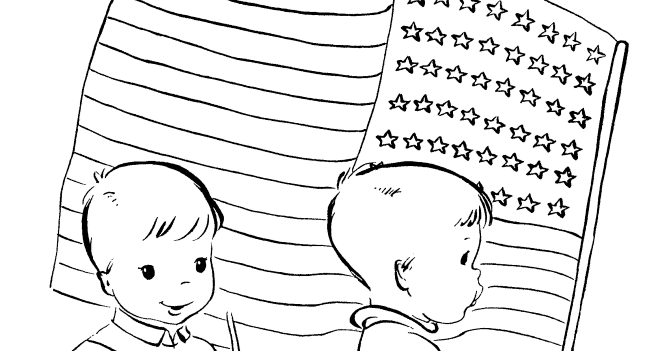 Khristelle: #9 - 4TH OF JULY - COLORING PAGES