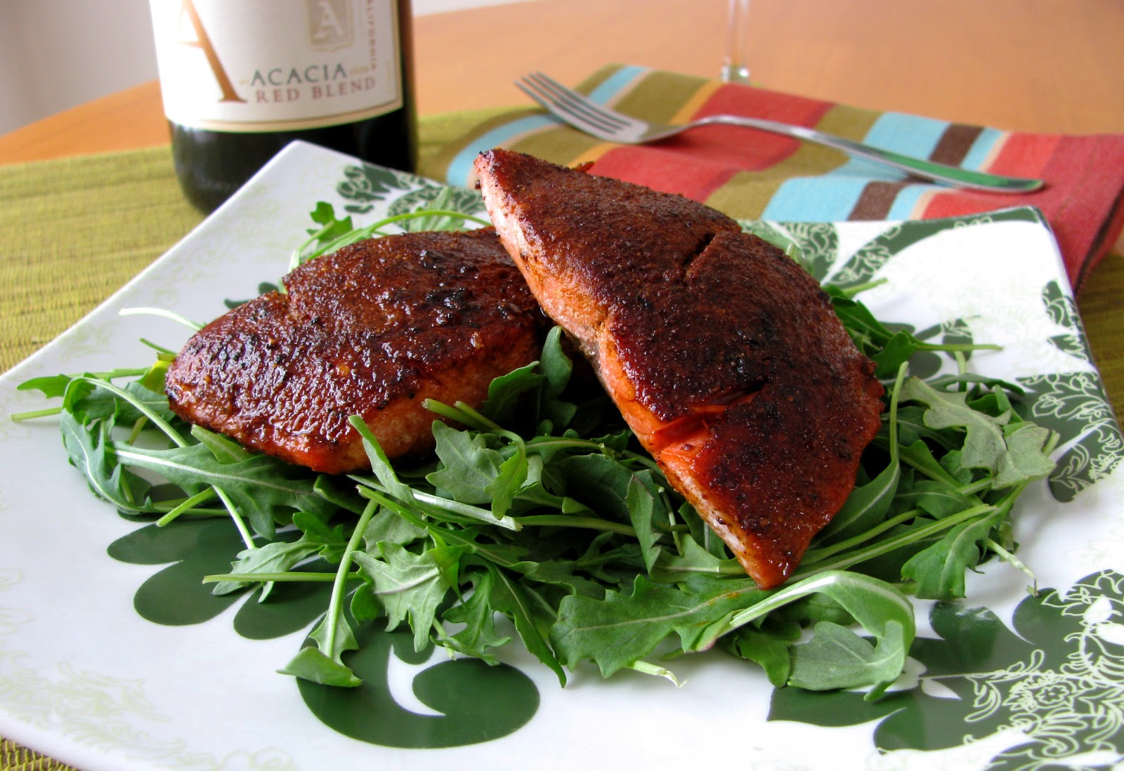 Chena Girl Cooks Charred SugarCrusted Wild Alaska Salmon