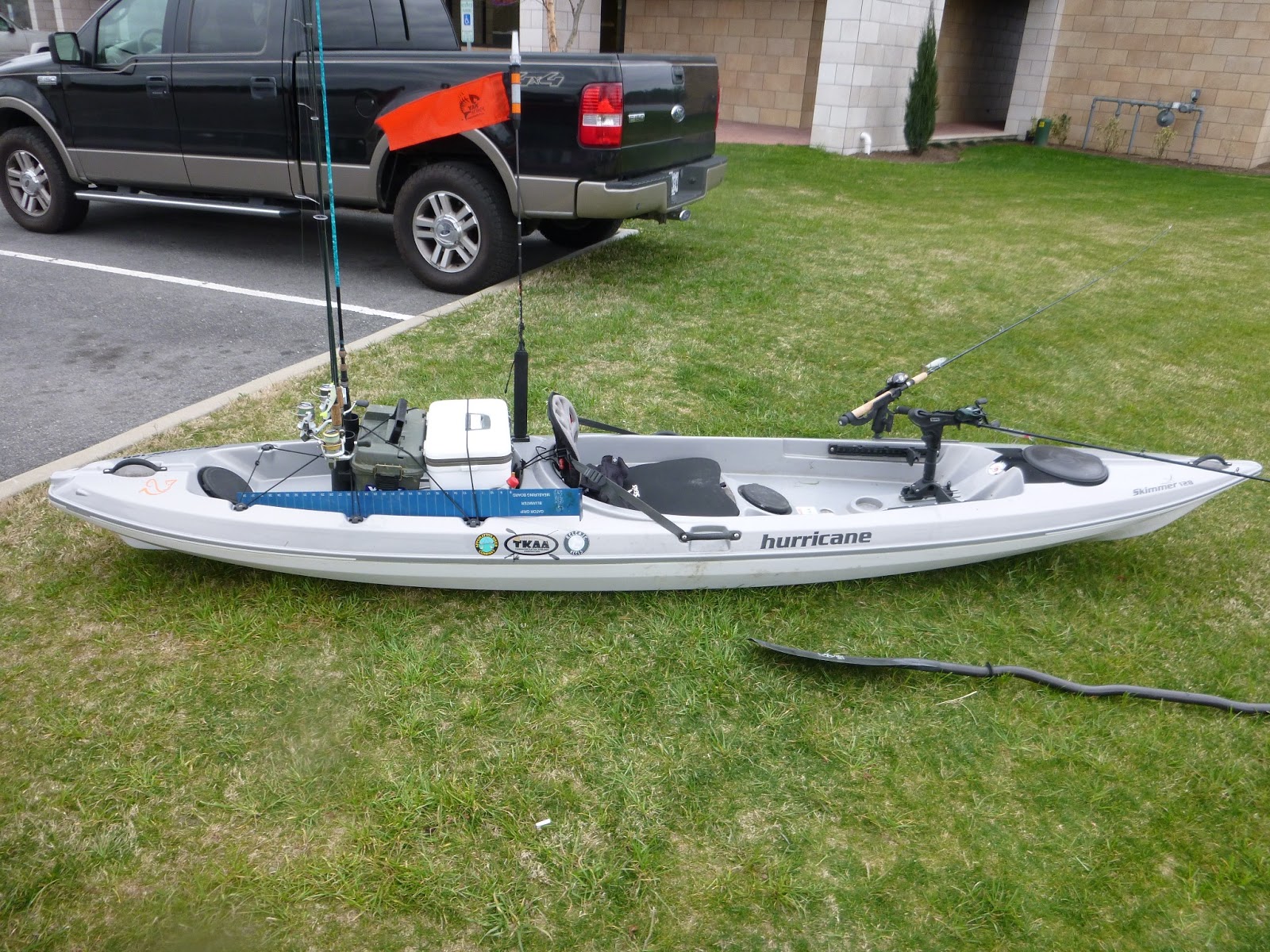 Coastal Kayak Fishing Simple Hurricane Skimmer 128 Rigging