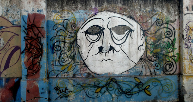 graffiti arte callejero de la calle exposición en santiago de chile