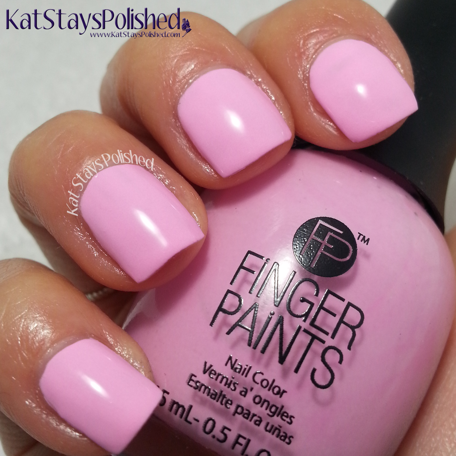 FingerPaints Pastel Rain - Springtime Bloom | Kat Stays Polished