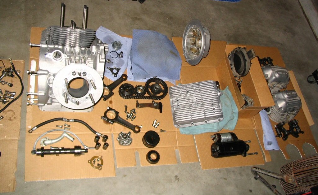 The Finished Part Cleaning Motorcycle Parts