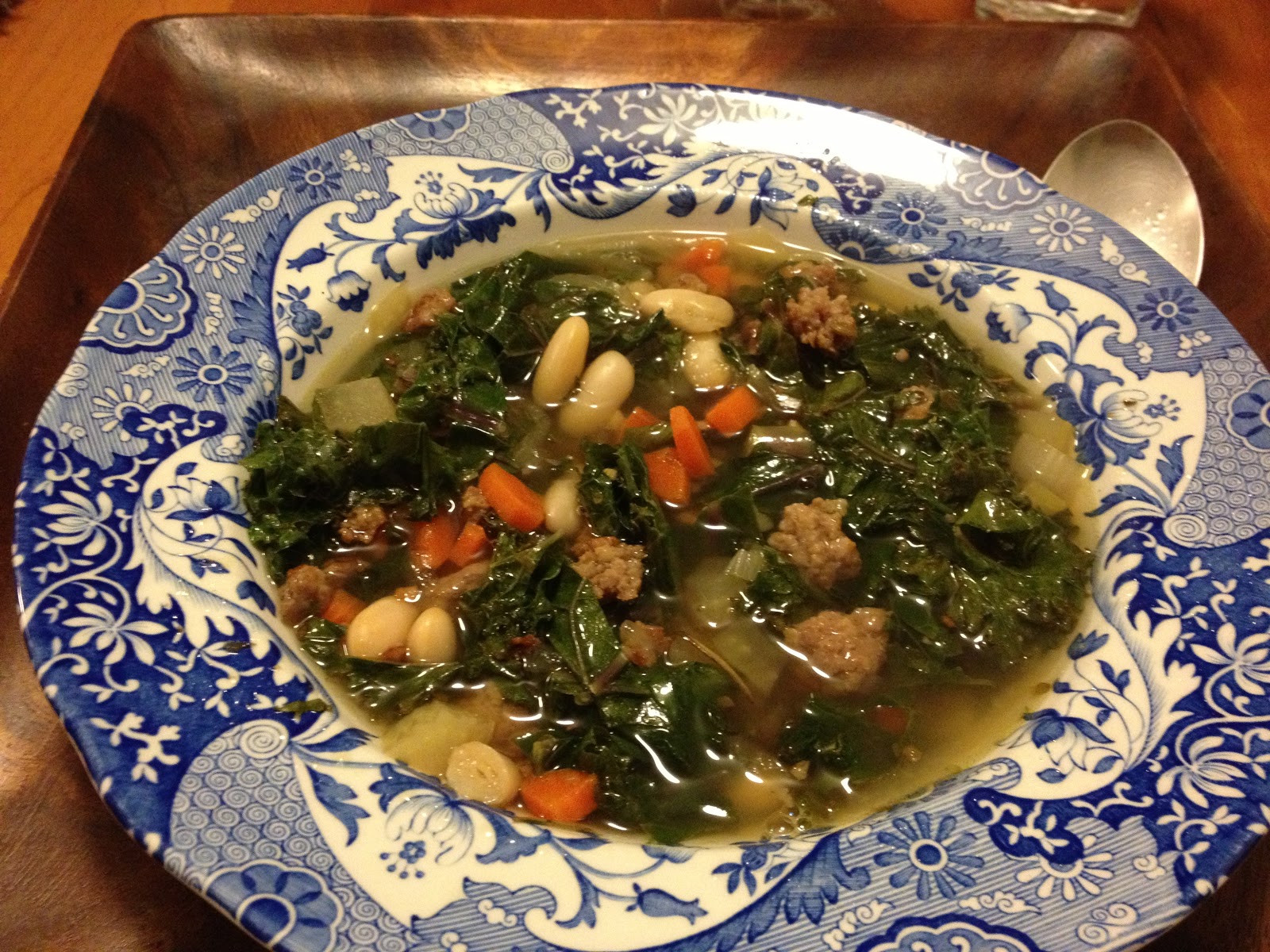 Consider the Thought Food Porn Sausage, Cannellini, & Kale Soup