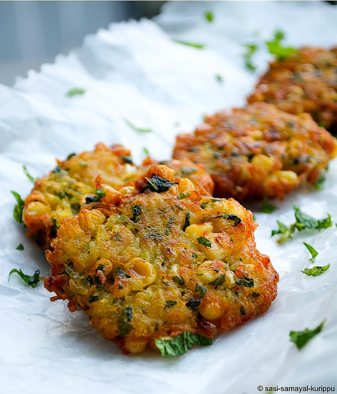 SASI'S KITCHEN Potato & Corn Fritters