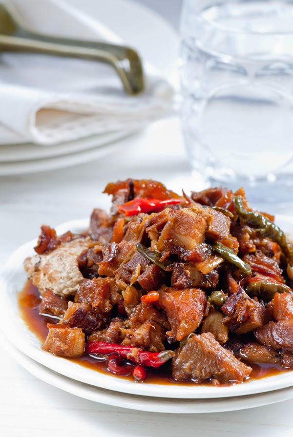 Braised roast pork and salted fish