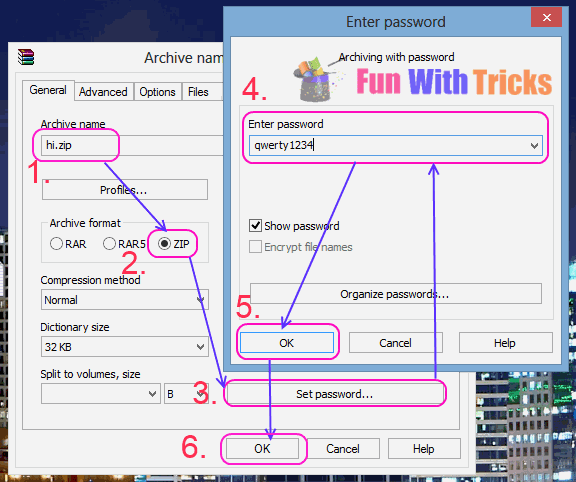 Unlock password protected ZIP files without knowing password