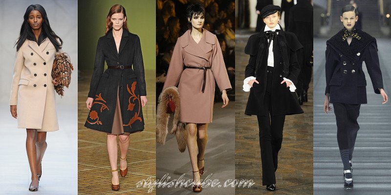 Fall Winter 2013 Fashion Coats Trends For Women