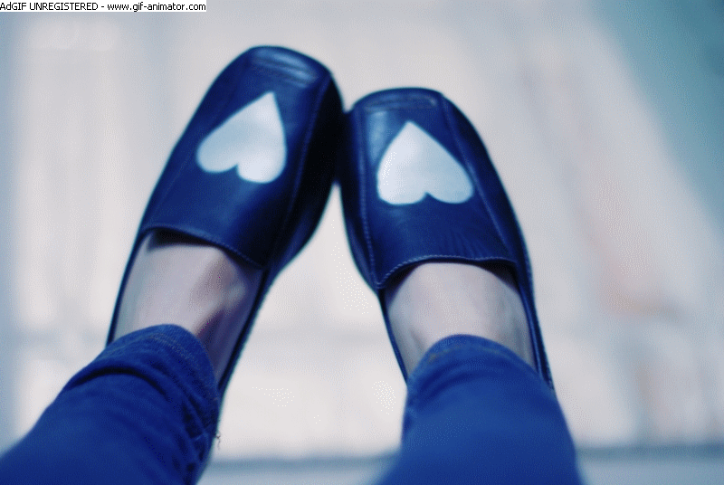 DIY shoes with heart. PolskieSzafiarki.pl i najlepsze blogi, blogi modowe, zakladanie bloga i