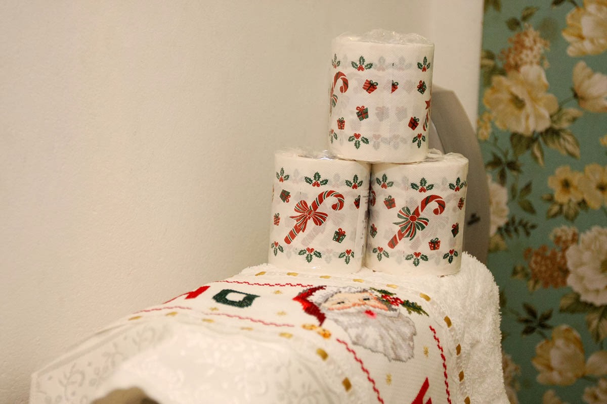 PQNOS DETALHES Um banheiro lindo neste Natal -> Banheiro Decorado Para Natal PQNOS DETALHES Um banheiro lindo neste Natal -> Banheiro Decorado Para Natal