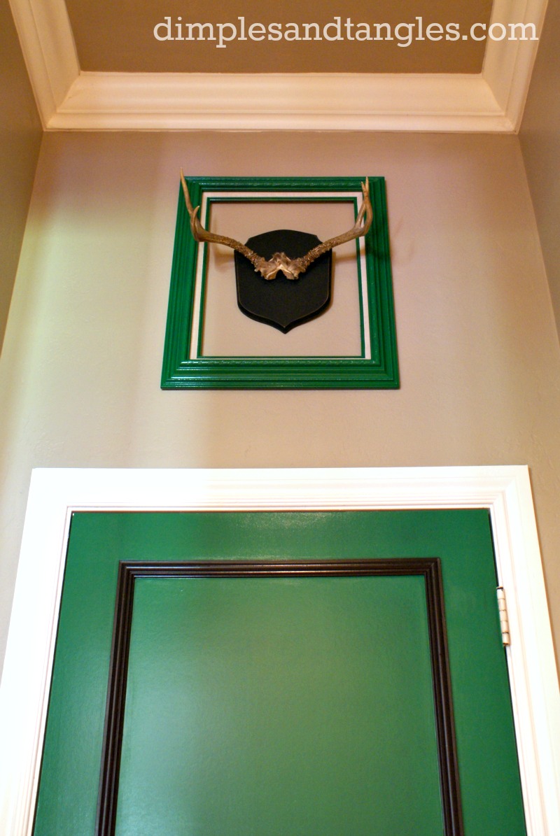 A LITTLE BACK DOOR FUN {& my paint color} Dimples and Tangles