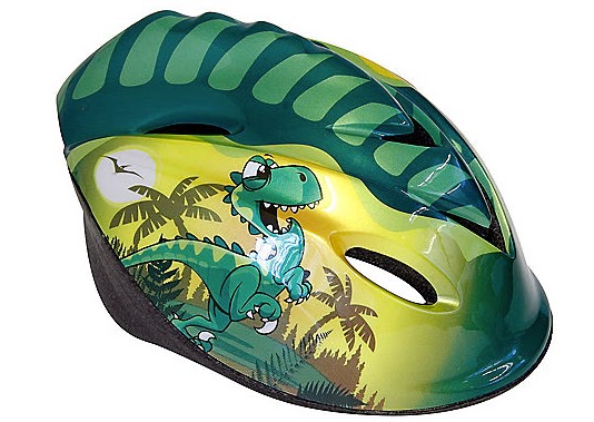 halfords dinosaur helmet