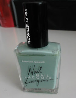 American Apparel nail lacquer in Office
