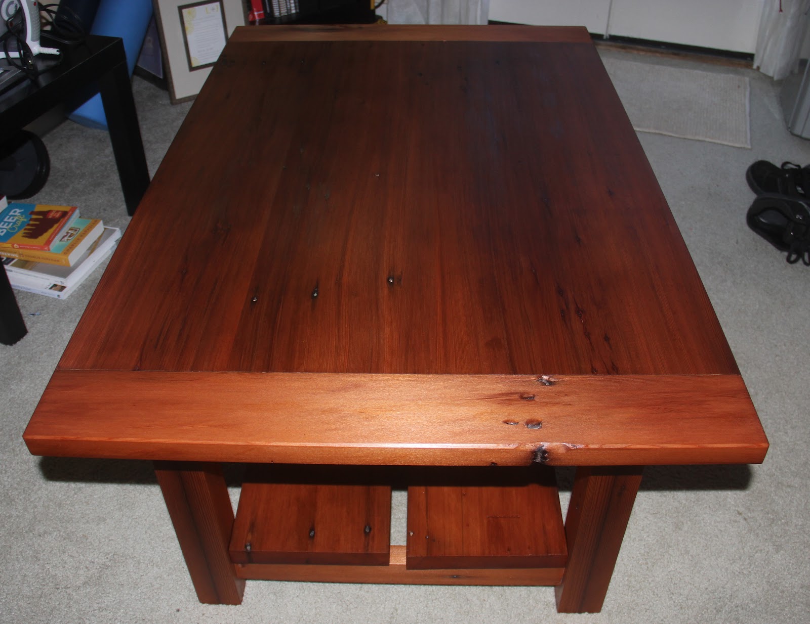 One Tree ReCreation Josh's Reclaimed Redwood Table