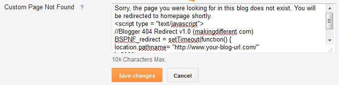 How To Redirect Blogger 404 Error page To Homepage in blogger with javascript. How To Redirect Blogger 404 Error page To Homepage in blogger with javascript.