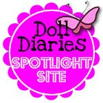 my blog is a doll diaries spotlight site!