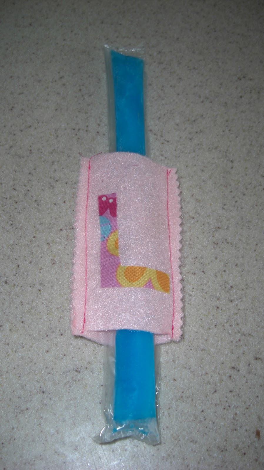 hurley's happy hangout Homemade Felt Ice Pop Holders