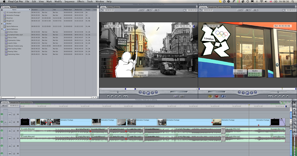 Post Production and Visual Effects Editing with Final Cut Pro