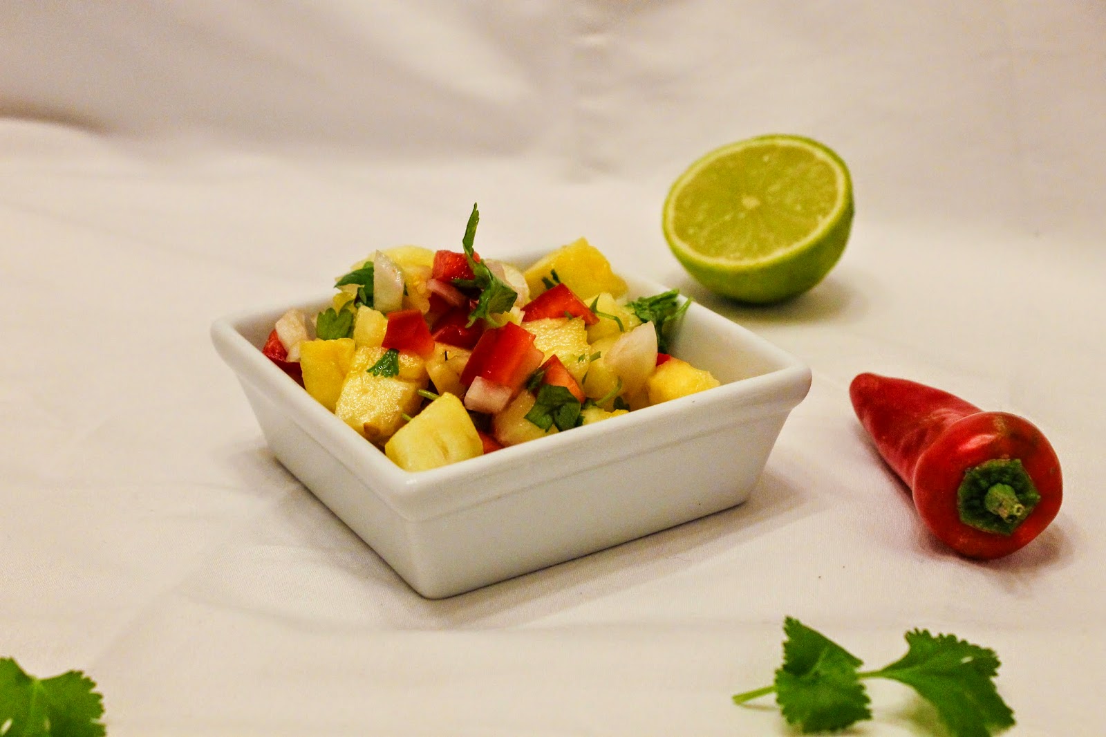 eat like you love yourself Pineapple Salsa