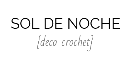 Sol de Noche {deco crochet}