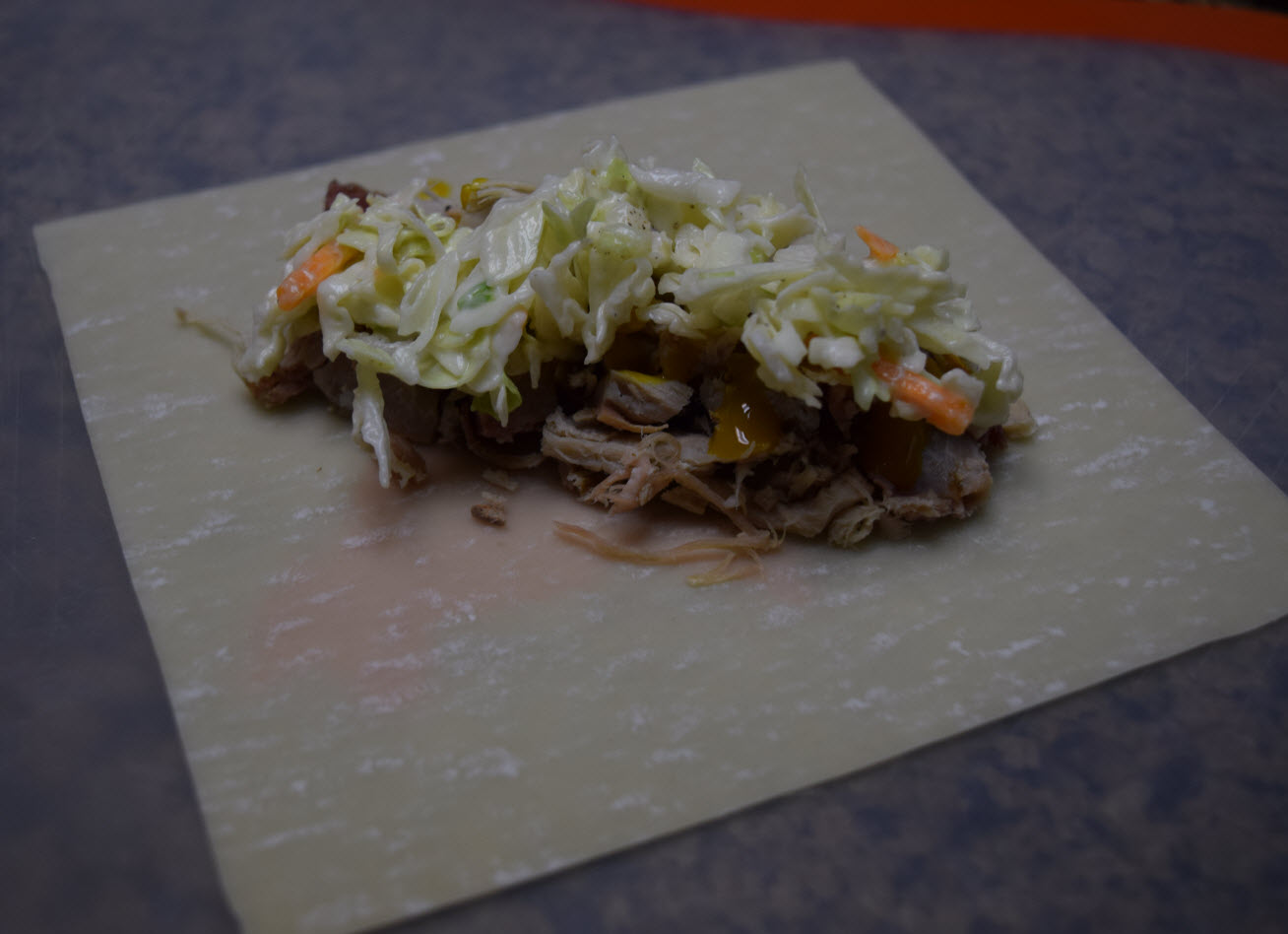 Southern Belle BBQ BBQ Pulled Pork Egg Rolls