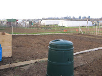 new neigbours equals tidy allotment!!