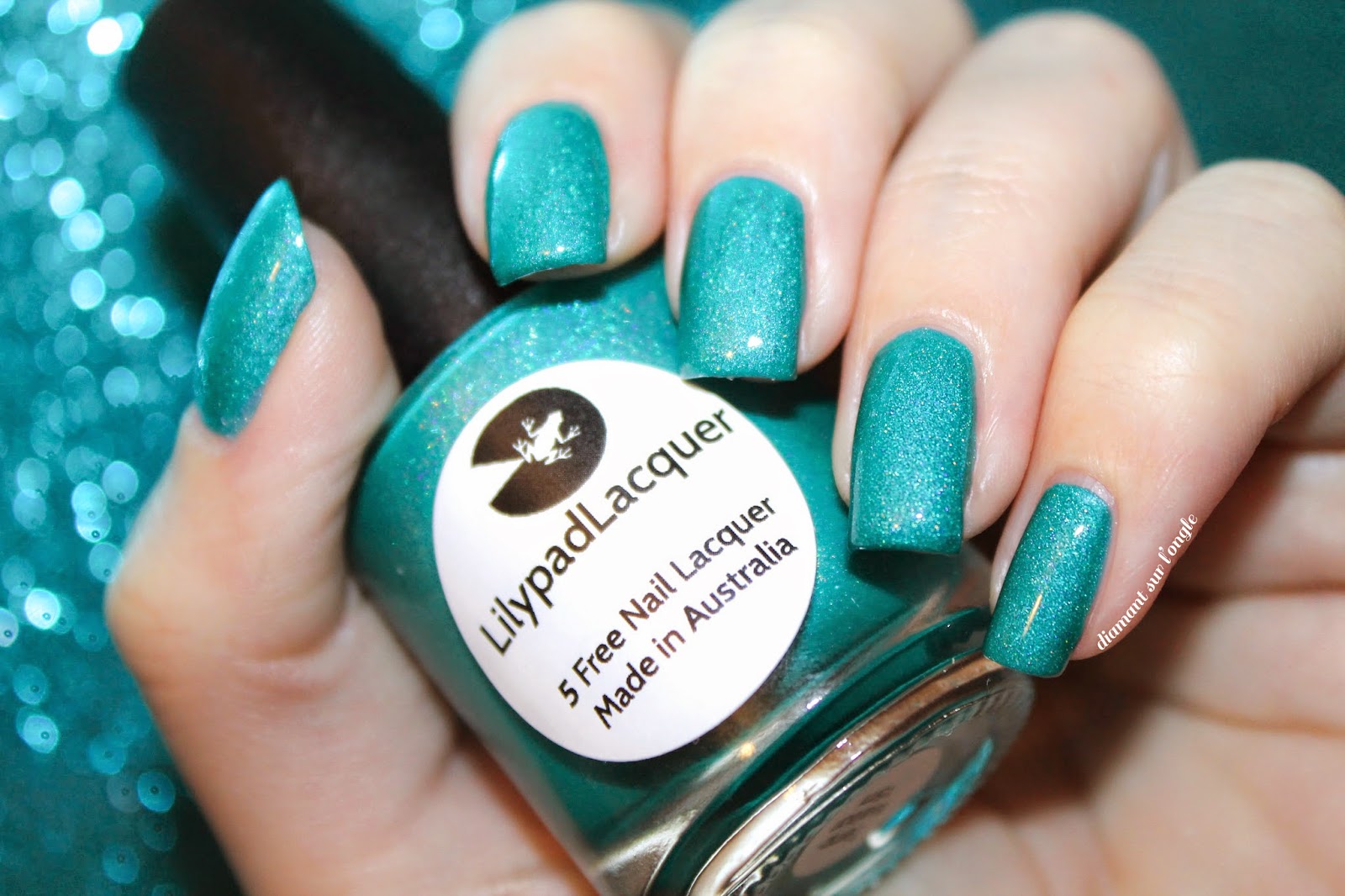 Swatch of Temp-tealtion from Lilypad Lacquer