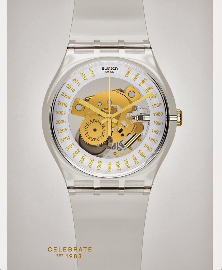 Chicks with Watches News Swatch celebrates 30 years