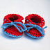 Free Baby Booties Crochet Pattern in DK 8ply - Rollin' Baby Booties