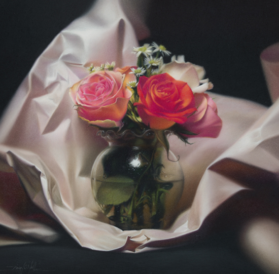 Image De Coeur Beau Bouquet De Roses Rouges En Forme De Coeur