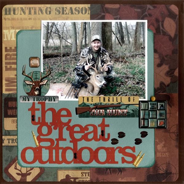 Creations Galore Blog Paper Of The Week Hunting Season