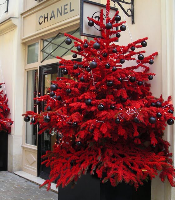 chanel christmas tree ornaments