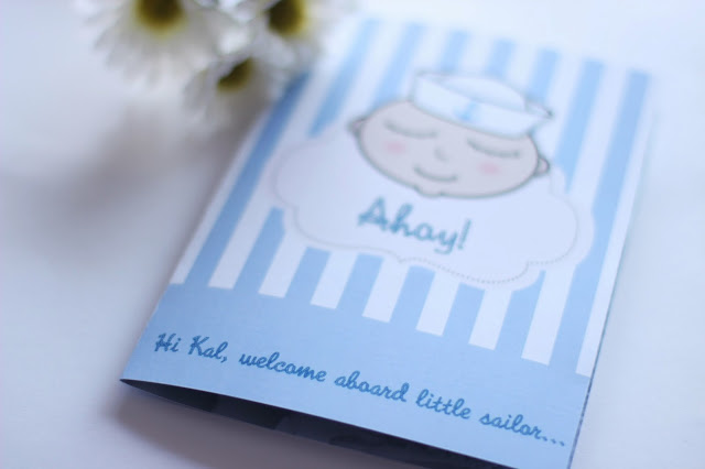 tarjeta personalizada bebe