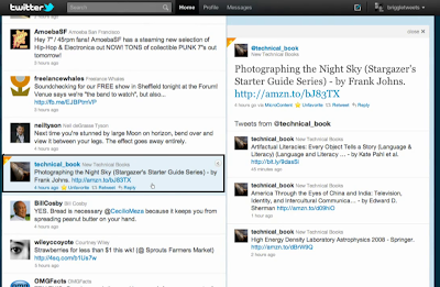 New Twitter Details Pane Snapshot
