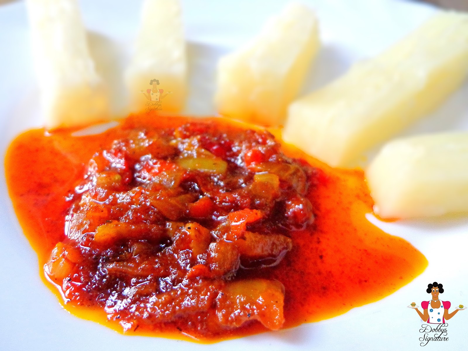 Palmoil sauce recipe Dobby's Signature