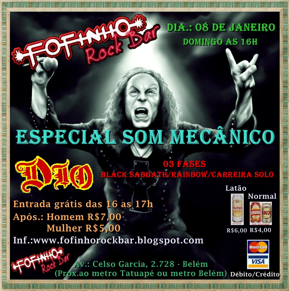 Fofinho Rock Bar a Casa do Rock N Roll: 2011