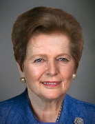 Former UK Prime Minister Margaret Thatcher