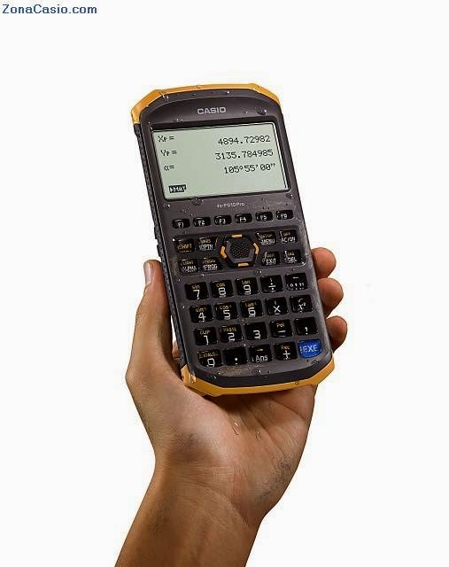 Zona Casio: Casio pasa la filosofía G-Shock a las calculadoras