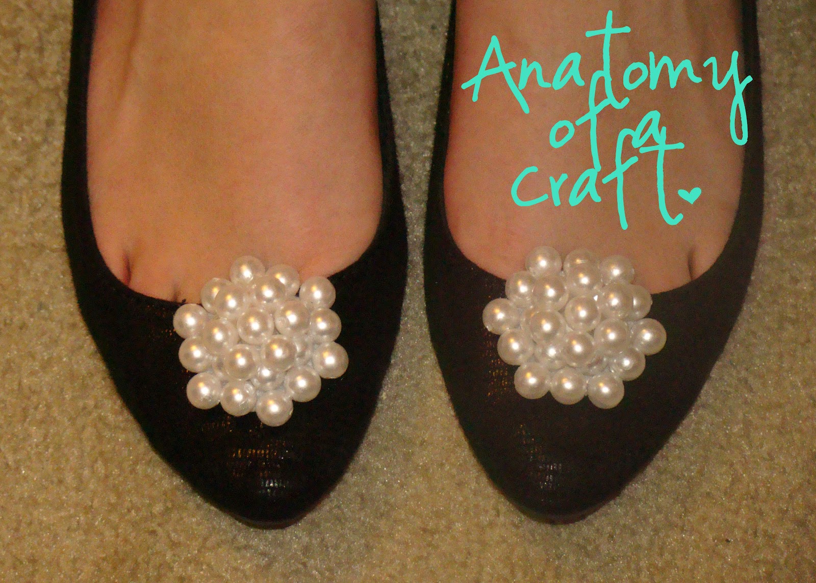 Anatomy of a Craft Pearl Shoe Clips