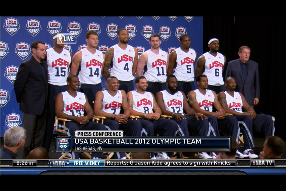Olympic basketball team rosters