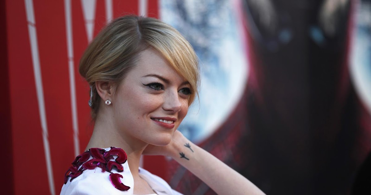 Tattoos BeZz The meaning of Emma Stone's tattoo