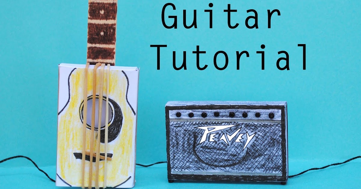 zakka life Kid Craft Matchbox Guitar