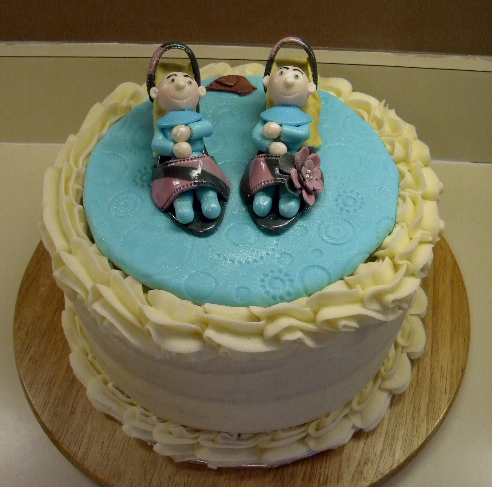 Twins! cake.