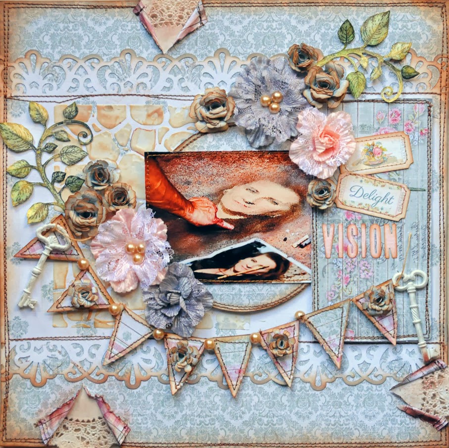 What A Beautiful Mess Vision*** Scraps Of Elegance September Kit